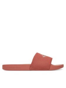 Calvin Klein Jeans Klapki Slide Monogram Cv YM0YM01271 Koralowy