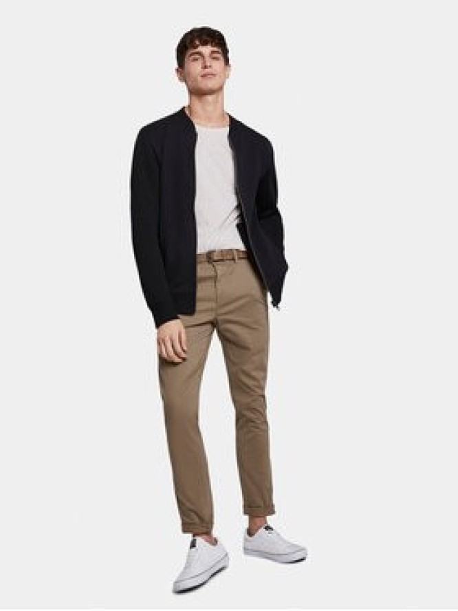 Tom Tailor Denim Chinosy 1008253 Beżowy Slim Fit