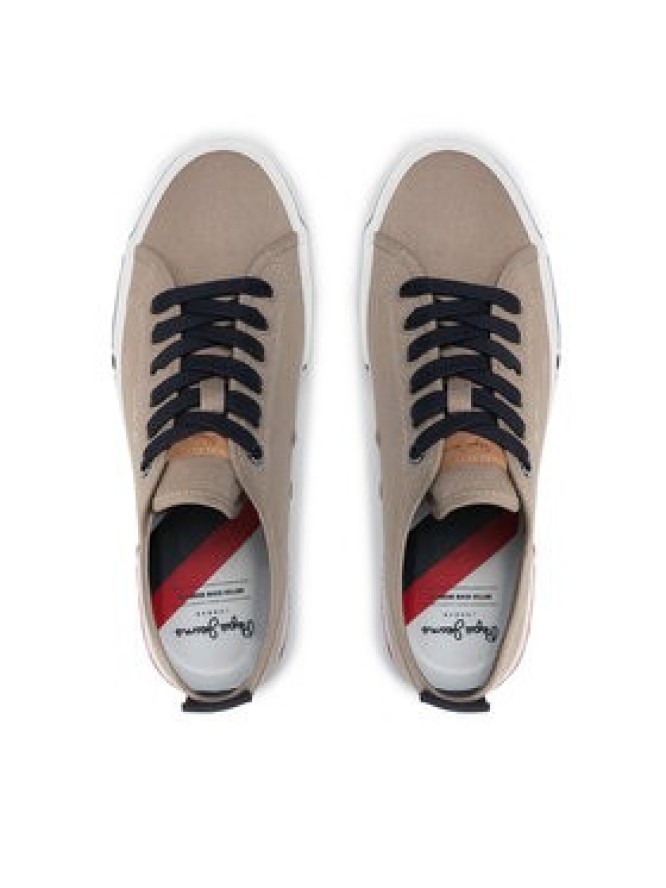 Pepe Jeans Tenisówki Kenton Smart 22 PMS30811 Beżowy