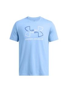 T-shirt męski Under Armour UA Gl Foundation Update Ss - niebieski