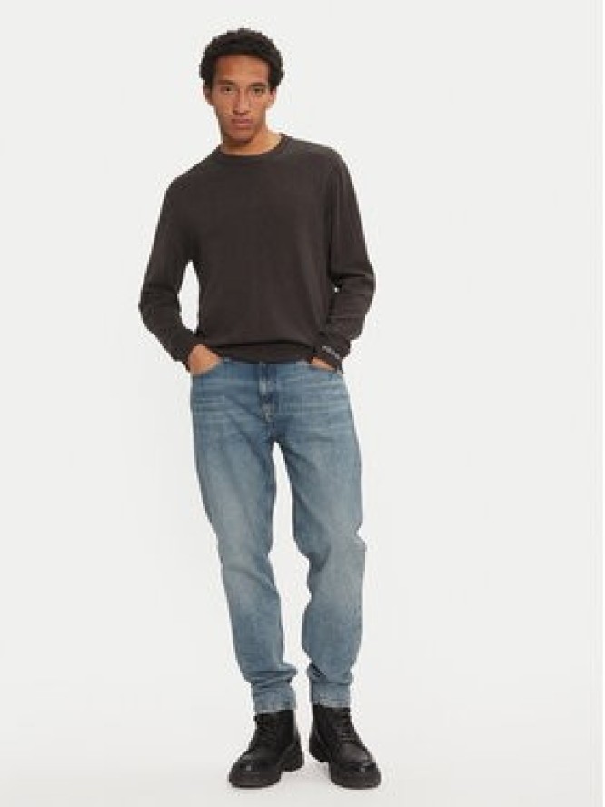 Pepe Jeans Sweter New Andre PM702469 Szary Regular Fit