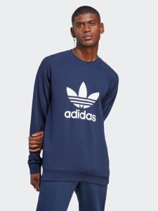 adidas Bluza Adicolor Classics Trefoil Crewneck Sweatshirt IA4853 Niebieski Regular Fit