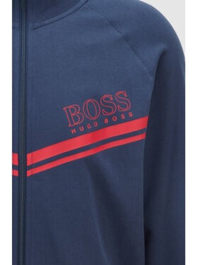 Boss Bluza Authentic Jacket Z 50436637 Granatowy Regular Fit