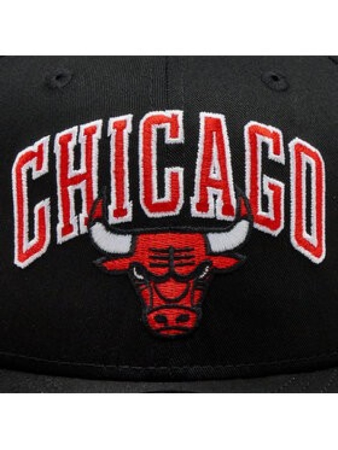 New Era Czapka Nba Patch 950 Bulls Blkfdr 60364257 Czarny