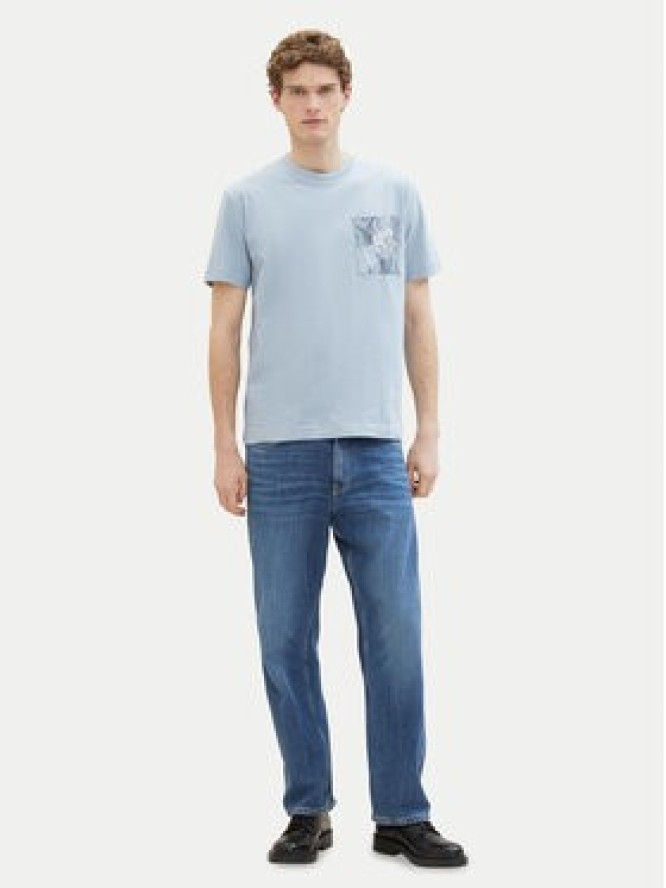 Tom Tailor T-Shirt 1040945 Błękitny Regular Fit