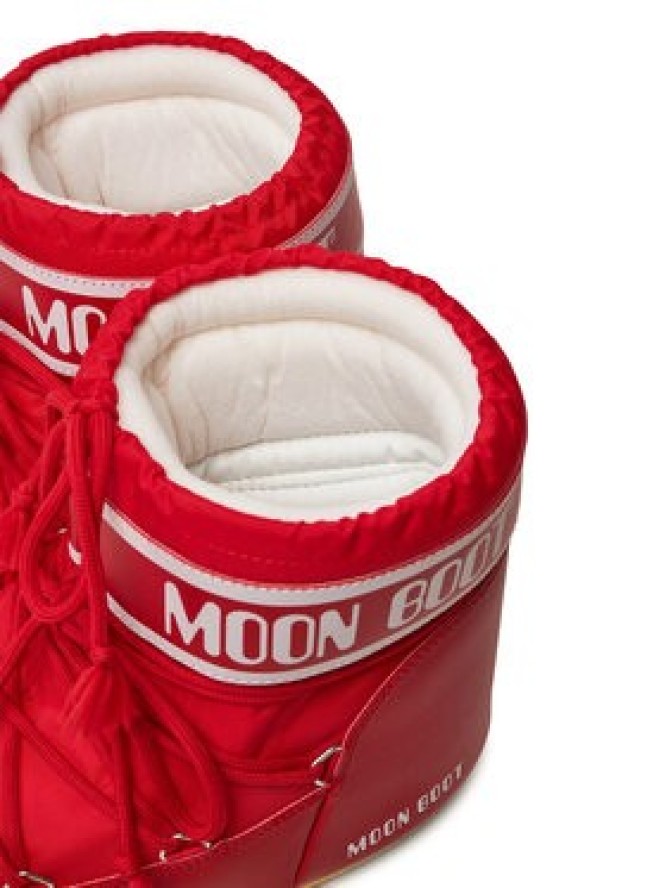 Moon Boot Śniegowce 80D1409340 Czerwony