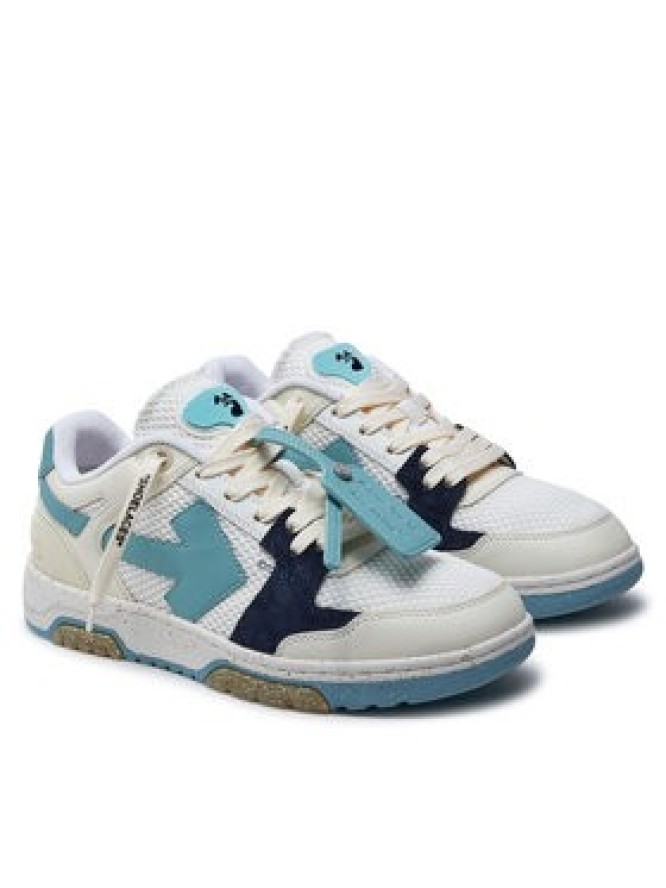 Off-White Sneakersy OMIA243S23LEA0010349 Écru