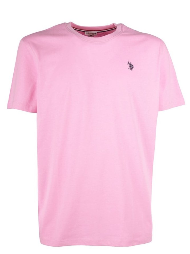 U.S. Polo Assn. Koszulka w kolorze jasnoróżowym rozmiar: L