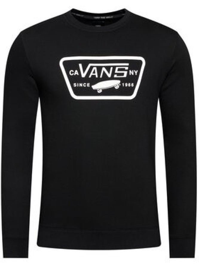 Vans Bluza Full Patch Crew II VN0A45CI Czarny Regular Fit