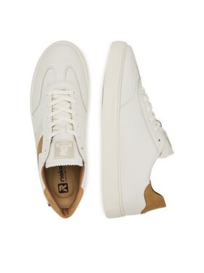 Rieker Revolution Lifestyle Sneakersy U0708-81 Biały