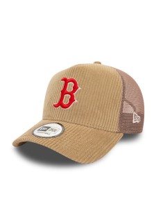 New Era Czapka z daszkiem Mlb Cord Trucker Bo 60565522 Beżowy