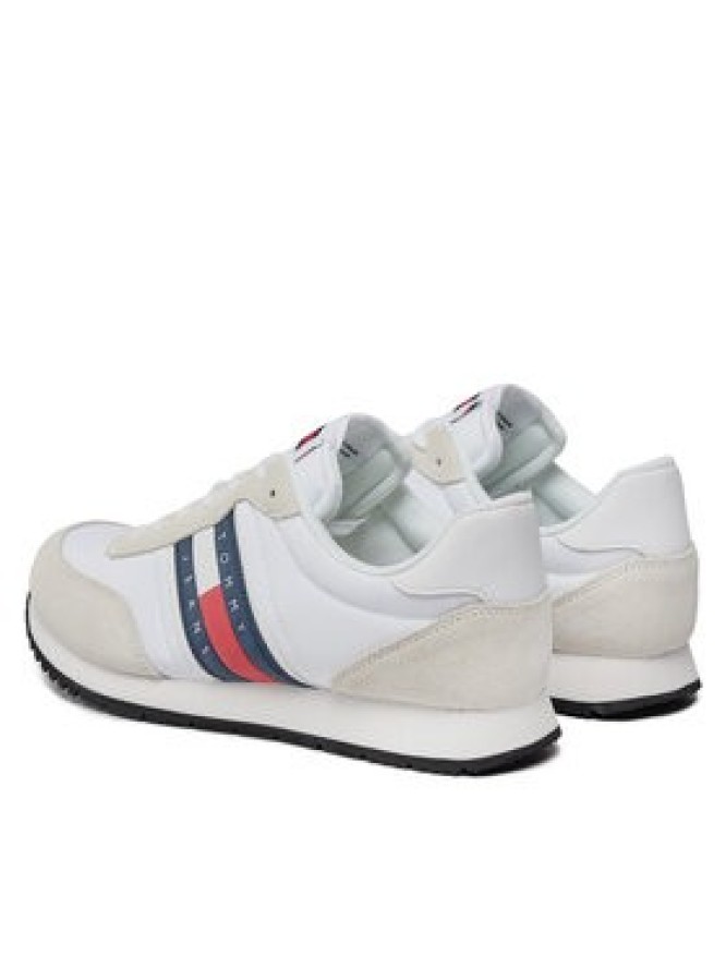 Tommy Jeans Sneakersy Tjm Runner Casual Ess EM0EM01351 Biały