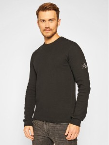 Calvin Klein Jeans Sweter J30J316610 Czarny Regular Fit