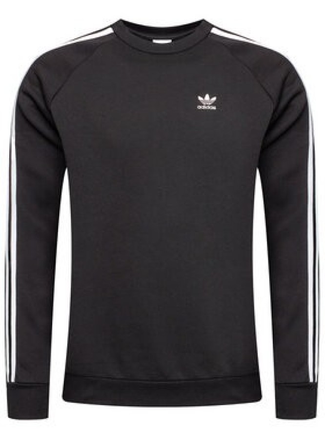 adidas Bluza adicolor Classics 3-Stripes Crew GN3487 Czarny Regular Fit