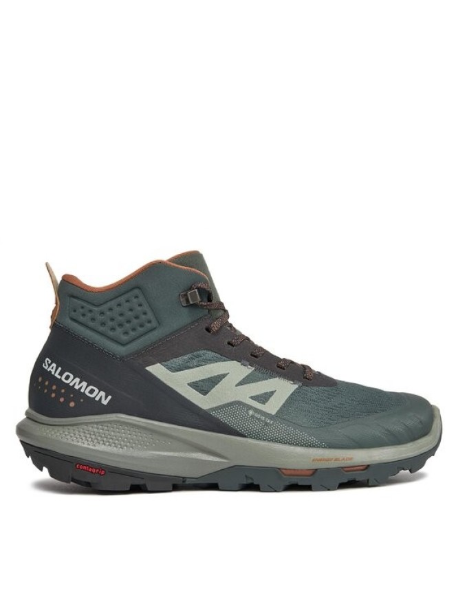 Salomon Trekkingi Outpulse Mid GORE-TEX L47297600 Zielony