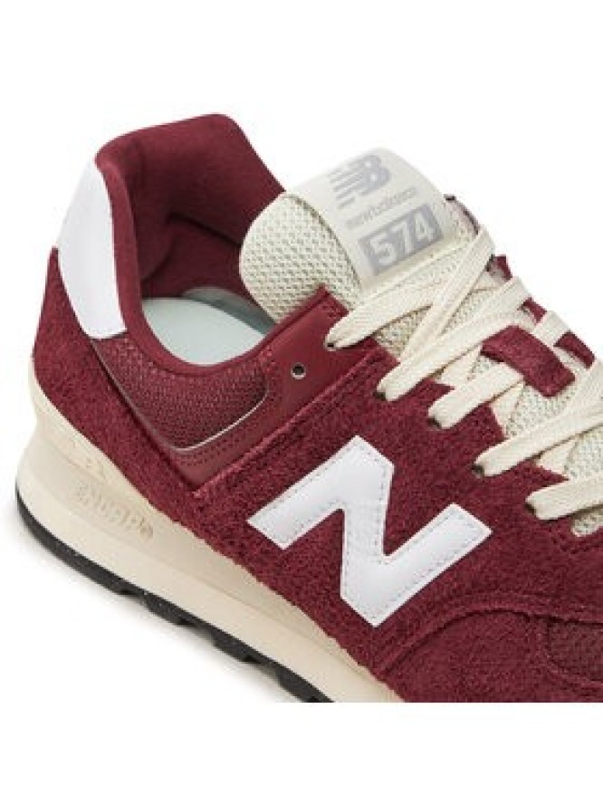 New Balance Sneakersy U574RBK Bordowy