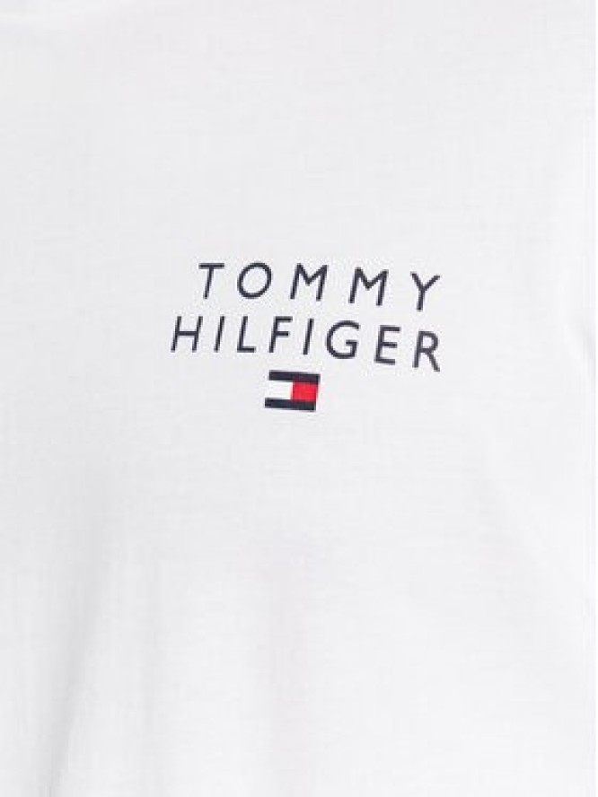 Tommy Hilfiger Longsleeve UM0UM02984 Biały Regular Fit