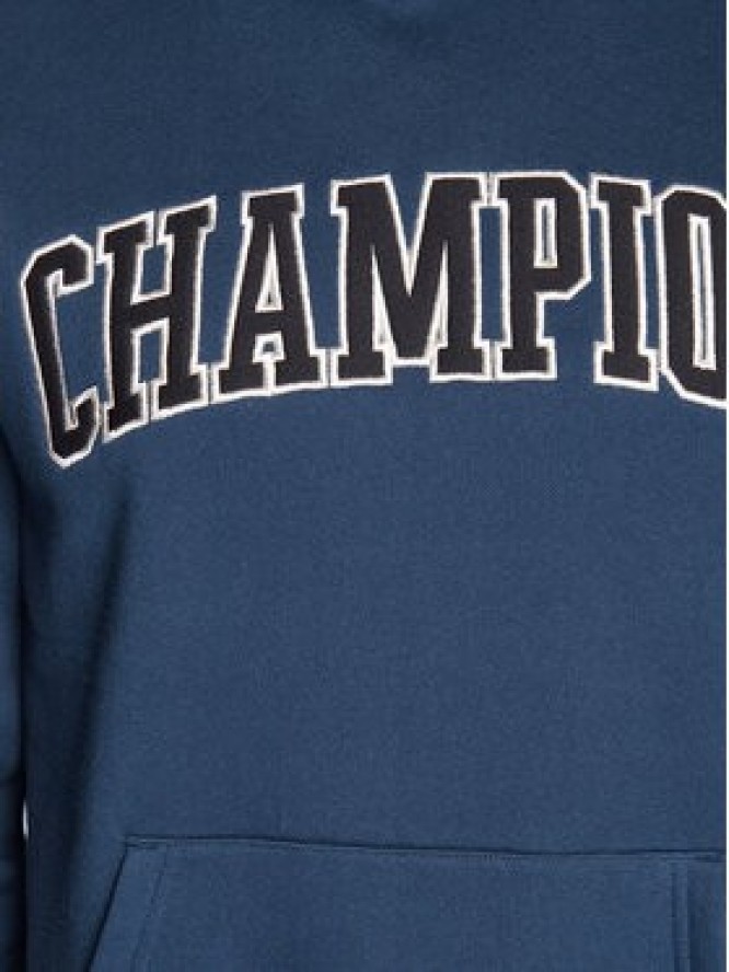 Champion Bluza Heavy Fleece Bookstore 217876 Granatowy Regular Fit