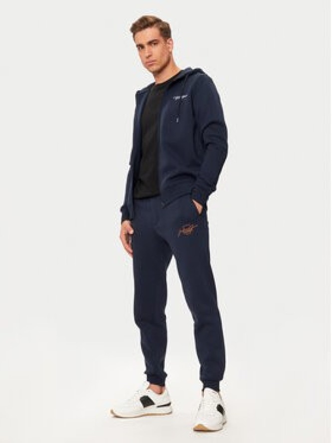 Jack&Jones Spodnie dresowe Gordon 12258491 Granatowy Regular Fit