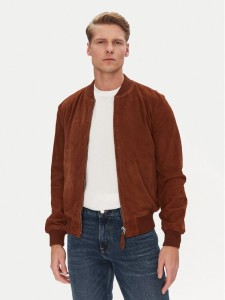 SCHOTT N.Y.C. Kurtka skórzana LC300 Brązowy Regular Fit