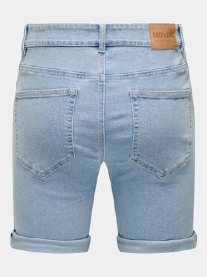 Only & Sons Szorty jeansowe Ply 22029038 Niebieski Regular Fit