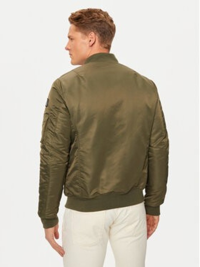 SCHOTT N.Y.C. Kurtka bomber AIRFORCERS Zielony Regular Fit