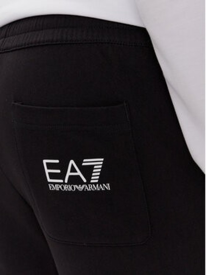 EA7 Emporio Armani Spodnie dresowe 8NPPC3 PJ05Z 0203 Czarny Slim Fit
