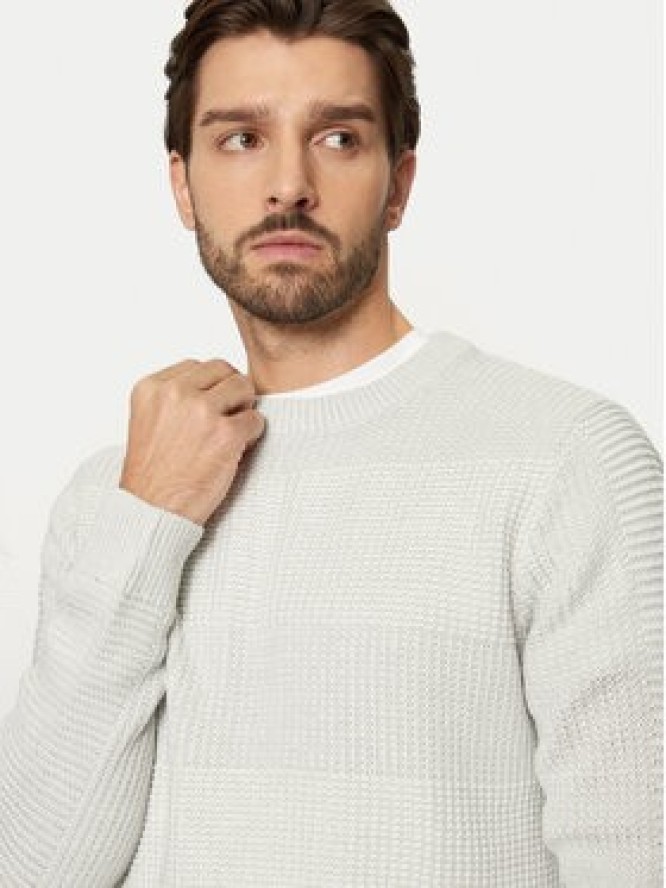 Jack&Jones Sweter Hugo 12258607 Szary Regular Fit