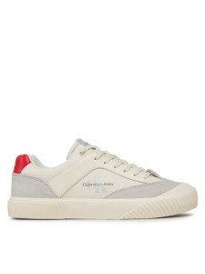 Calvin Klein Jeans Sneakersy Skater Vulc Low Mix Mg Btw YM0YM00916 Beżowy