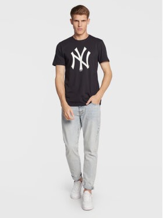 New Era T-Shirt New York Yankees 11204000 Granatowy Regular Fit