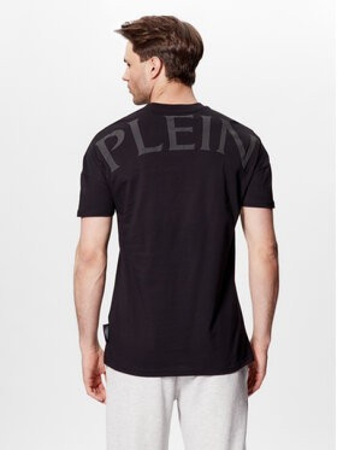 Plein Sport T-Shirt SACC MTK6031 SJY001N Czarny Regular Fit