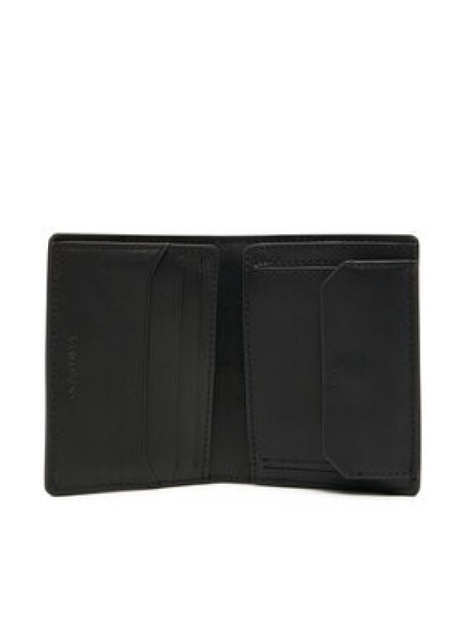 Calvin Klein Duży Portfel Męski Ck Must Mono Bifold 7cc W/Coi K50K512686 Czarny