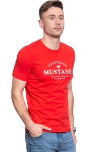 MUSTANG T SHIRT Alex C Print 1009500 7130