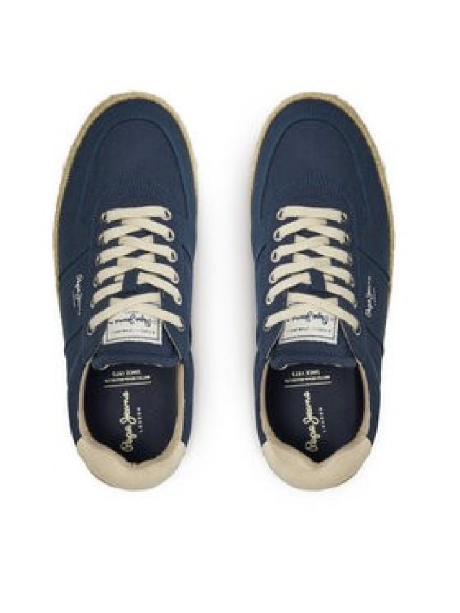 Pepe Jeans Sneakersy Drenan Sporty PMS10323 Granatowy