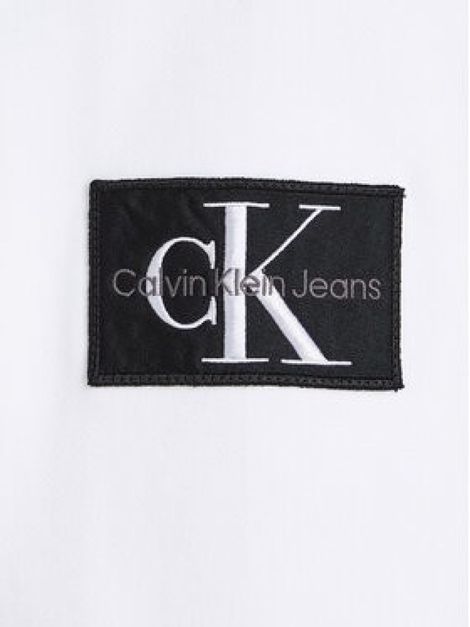 Calvin Klein Jeans Bluza J30J323430 Biały Regular Fit