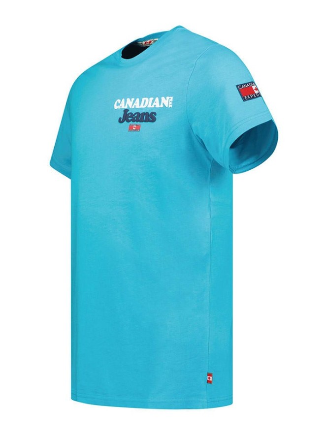 Canadian Peak Koszulka "Jouppeak" w kolorze turkusowym rozmiar: XXL