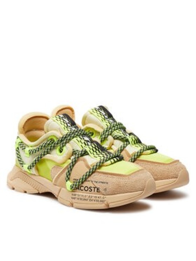 Lacoste Sneakersy L003 Active Rwy 224 1 Sma 748SMA0051AOI Żółty