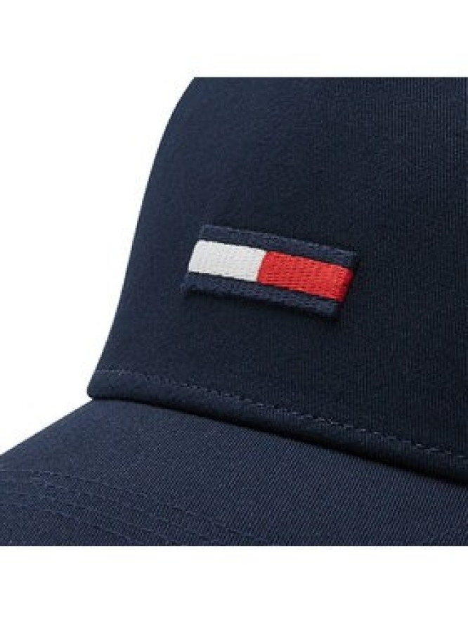 Tommy Hilfiger Czapka z daszkiem Tju Flag Cap AU0AU00843 Granatowy