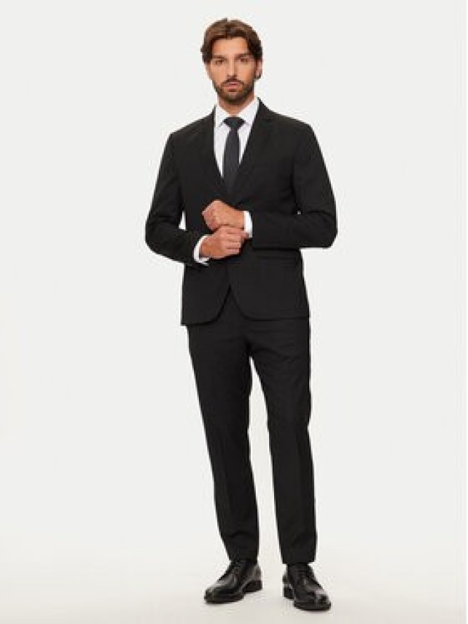 Selected Homme Marynarka 16092418 Czarny Slim Fit