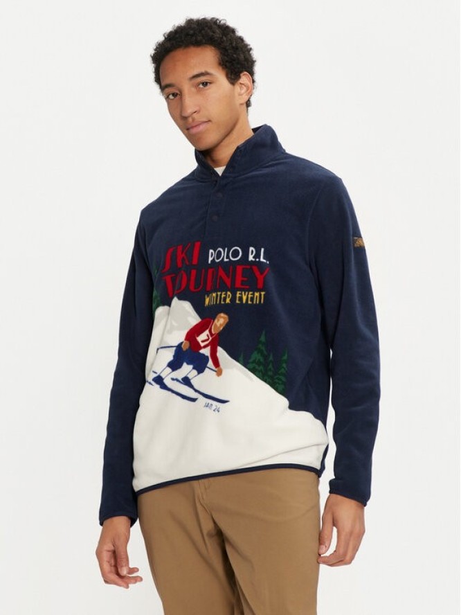 Polo Ralph Lauren Polar 710952219001 Granatowy Regular Fit