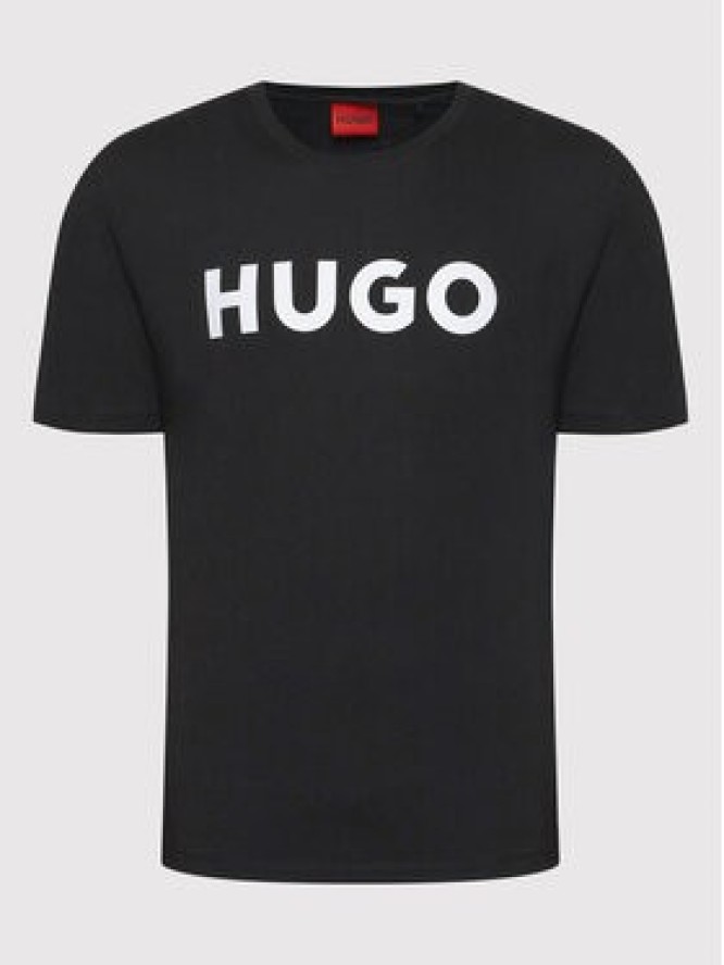 Hugo T-Shirt Dulivio 50467556 Czarny Regular Fit