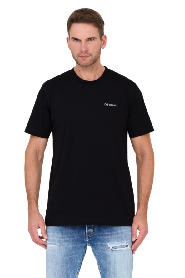 OFF-WHITE Czarny t-shirt