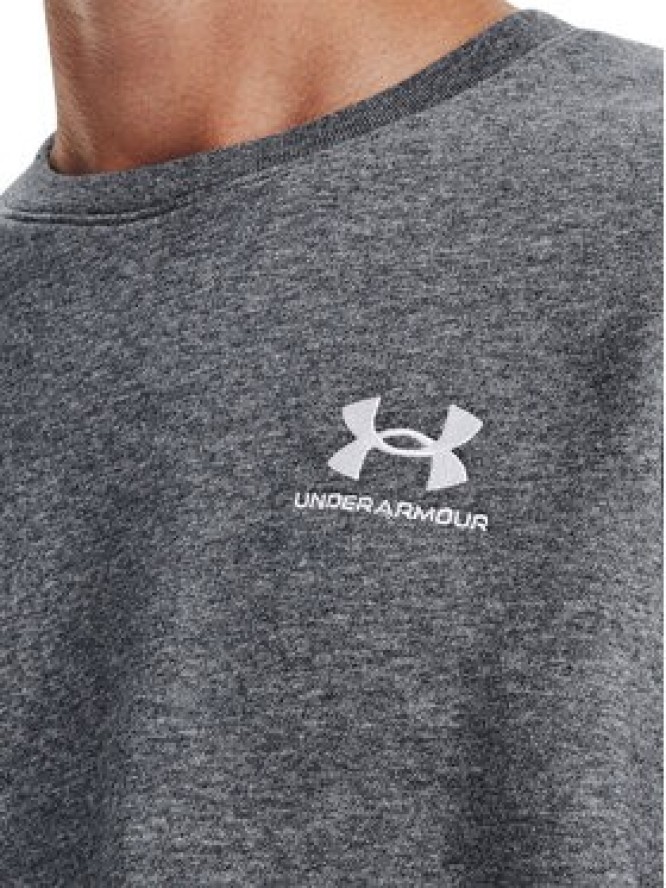 Under Armour Bluza UA Essential Fleece Crew 1374250 Szary Regular Fit