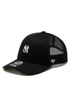 47 Brand Czapka z daszkiem MLB New York Yankees Base Runner Mesh 47 MVP B-BRNMS17CTP-BK Czarny