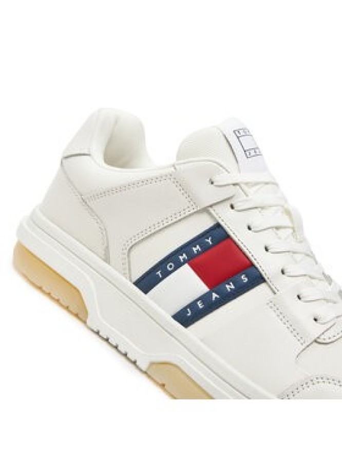 Tommy Jeans Sneakersy The Brooklyn Leather EM0EM01429 Biały