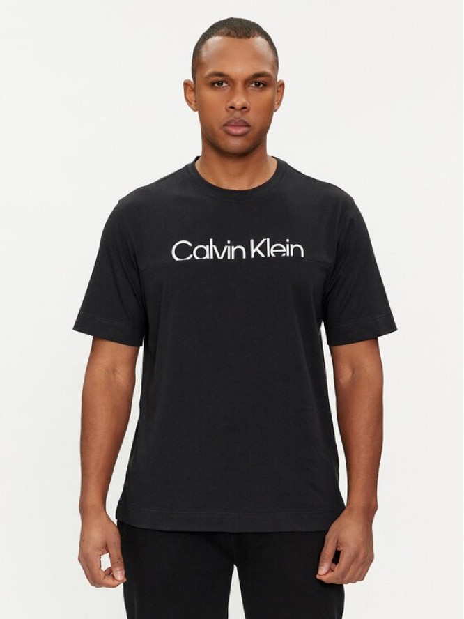 Calvin Klein Performance T-Shirt 00GMS4K190 Czarny Regular Fit