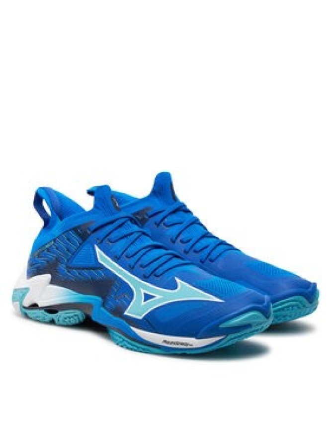 Mizuno Buty halowe Wave Lightning Neo 3 V1GA2402 Niebieski