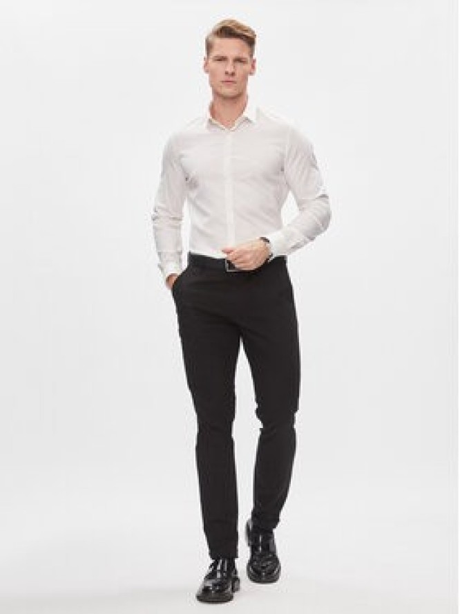 Calvin Klein Koszula K10K112305 Biały Slim Fit