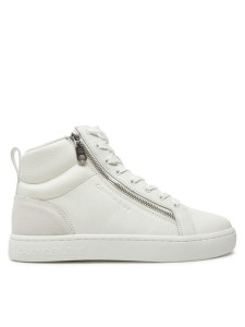 Calvin Klein Jeans Sneakersy Classic Cupsole Zip Mid In YM0YM01156 Biały