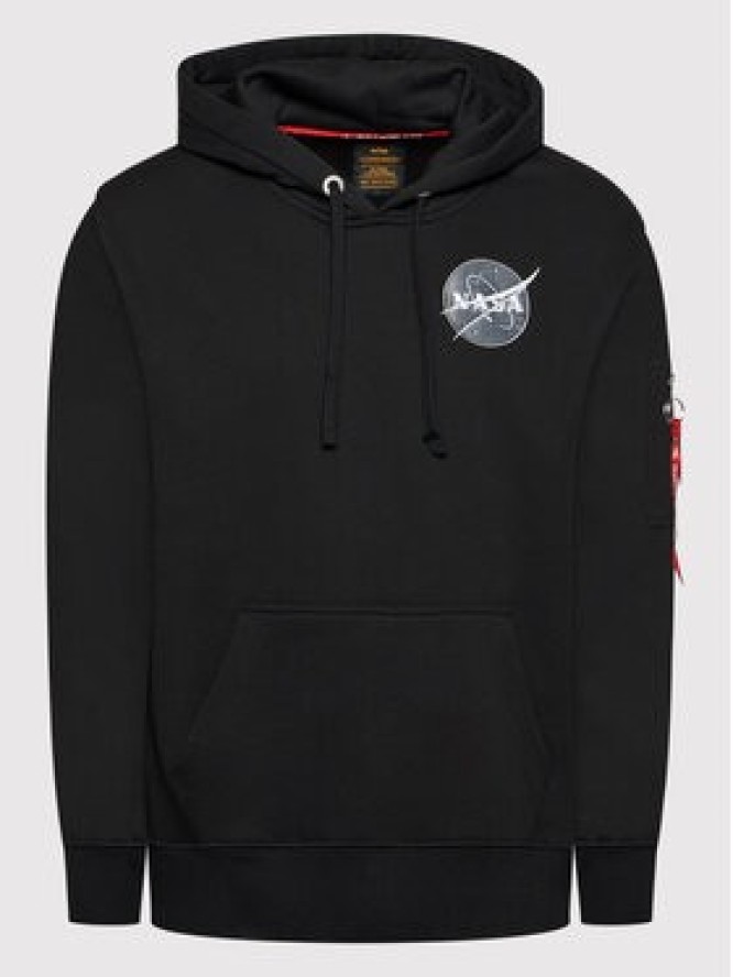 Alpha Industries Bluza Space Shuttle 178317 Czarny Regular Fit